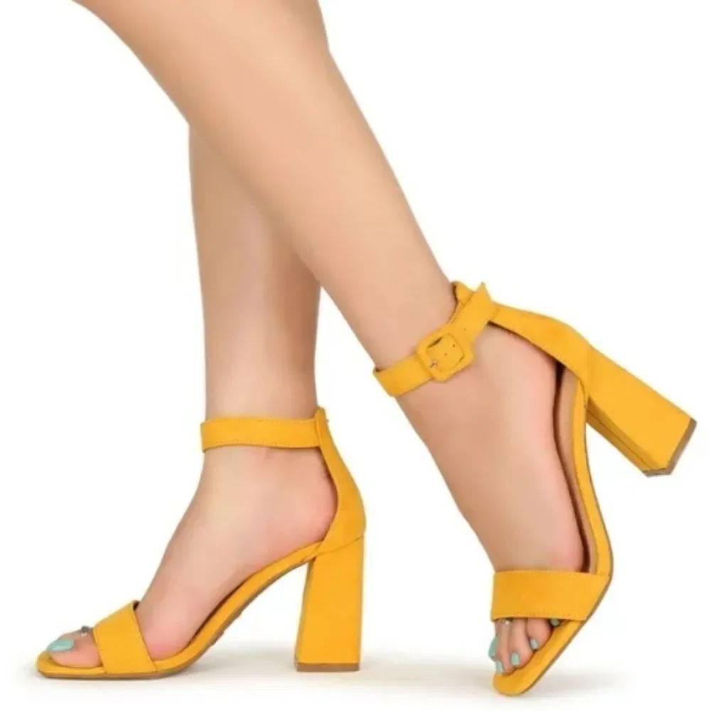BRAND NEW SHOELAND ROSEMMINA BLOCK-HEEL WOMEN'S SANDAL G1